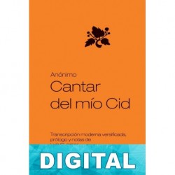 Cantar del mío Cid Anónimo