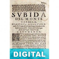 Subida del Monte Carmelo San Juan de la Cruz