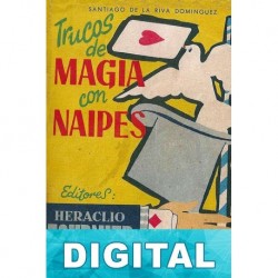 Trucos de magia con naipes Santiago de la Riva