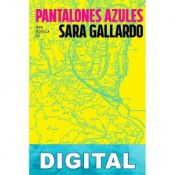 Pantalones azules Sara Gallardo