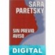Sin previo aviso Sara Paretsky