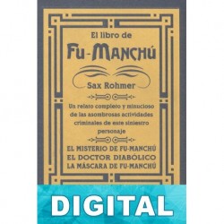 El libro de Fu-Manchú Sax Rohmer