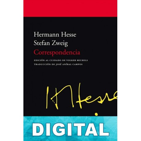 Correspondencia Stefan Zweig & Hermann Hesse
