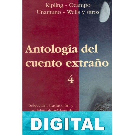 Antología del cuento extraño 4 Varios autores