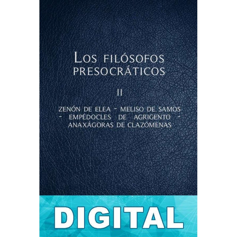 Los Filósofos Presocráticos II Libro PDF Epub O Mobi (Kindle)