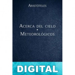 Acerca del cielo - Meteorológicos Aristóteles