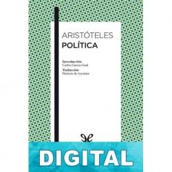 Política (trad. Patricio de Azcárate) Aristóteles