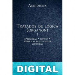 Tratados de Lógica (Órganon) II Aristóteles