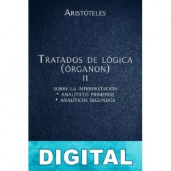 Tratados de Lógica (Órganon) II Aristóteles