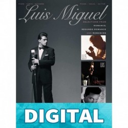 Luis Miguel - Selections from Romance, Segundo Romance, and Romances (PIANO, VOIX, GU) Luis Miguel