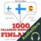 Audiolibro 1000 palabras esenciales en finlandés J. M. Gardner