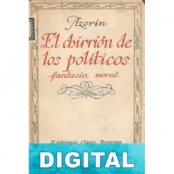 El chirrión de los políticos Azorín