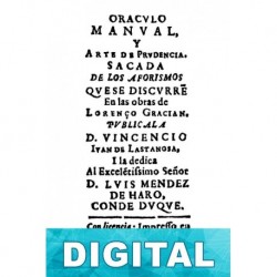 Oráculo manual y arte de prudencia Baltasar Gracián