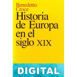 Historia de Europa en el siglo XIX Benedetto Croce