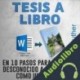 Audiolibro Tesis a Libro Ben Guther