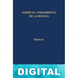 Sobre el fundamento de la música (B. C. Gredos) Boecio