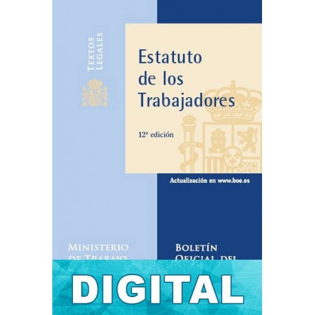 Estatuto de los trabajadores Agencia Estatal BOE